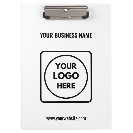 Custom Corporate Logo Pro clipboard Klembord (Voorkant)