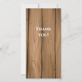Custom Corporate Thank You Card – Uw Logo toevoege Feestdagenkaart