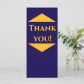 Custom Corporate Thank You Card – Voeg uw Logo toe (Staand voorkant)