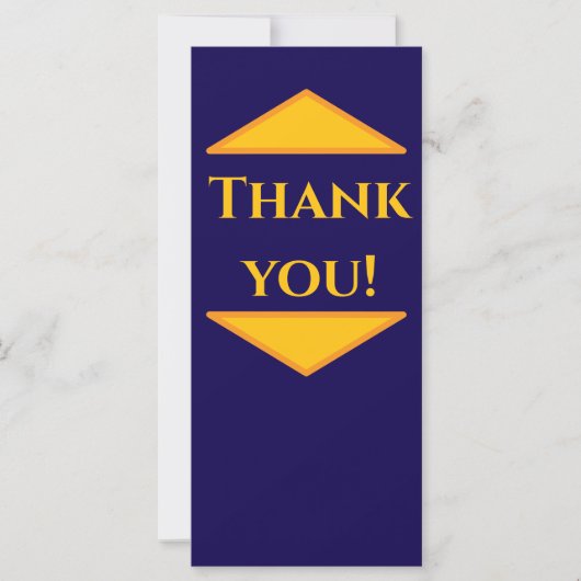 Custom Corporate Thank You Card – Voeg uw Logo toe (Voorkant)