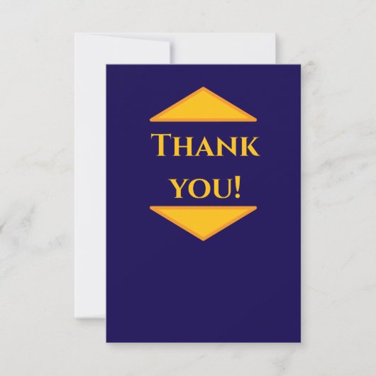 Custom Corporate Thank You Card – Voeg uw Logo toe Bedankkaart (Voorkant)