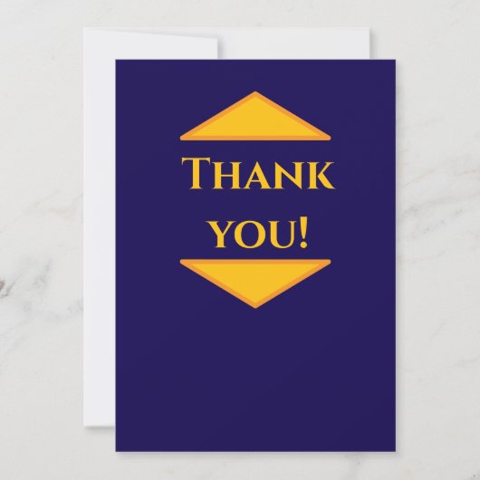 Custom Corporate Thank You Card – Voeg uw Logo toe Bedankkaart (Voorkant)