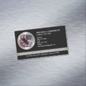 Custom Corrections Officer Gevangeniswacht Gevange Magnetisch Visitekaartje (Voorbeeld)