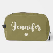 Custom Cosmetic Bag for Bridesmaid Proposal Gift Toilettasje (Voorkant)