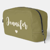 Custom Cosmetic Bag for Bridesmaid Proposal Gift Toilettasje (Rechterhoek)