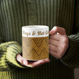 Custom Cosy Knit Winter | Knuffels en warme cacao Koffiemok