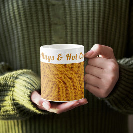 Custom Cosy Sweater Winter | Knuffels en warme cac Koffiemok