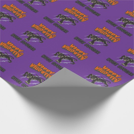 custom cougar cadeaupapier (Hoek)