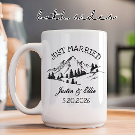 Custom Couple Mug | Wedding Gift for Her & Him Koffiemok