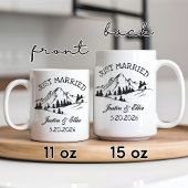 Custom Couple Mug | Wedding Gift for Her & Him Koffiemok