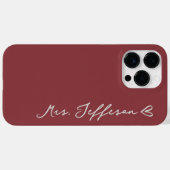 Custom Couple Phone Case Gift for Husband and Wife (Achterkant (horizontaal))