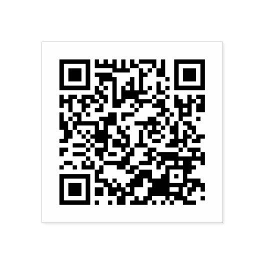 Custom Covid-19 Vaccine Certificate QR Code Rubberstempel (Afrduk)