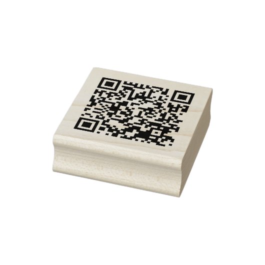 Custom Covid-19 Vaccine Certificate QR Code Rubberstempel (Stempel)