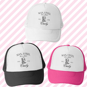 Custom Cowgirl Bachelorette Party Social Club Trucker Pet