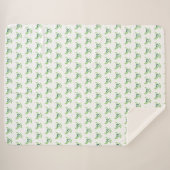 Custom Cozy Sherpa Blanket Deken (Voorkant (horizontaal))