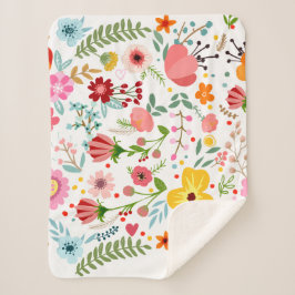 Custom Cozy Sherpa Blanket Deken