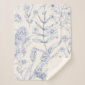 Custom Cozy Sherpa Blanket Deken (Voorkant)