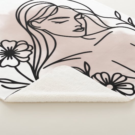 Custom Cozy Sherpa Blanket Sherpa Deken (3/4)