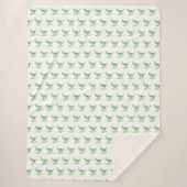 Custom Cozy Sherpa Blanket Sherpa Deken (Voorkant)