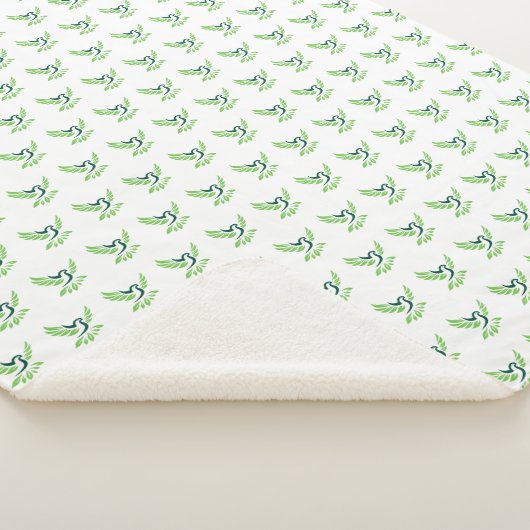 Custom Cozy Sherpa Blanket Sherpa Deken (3/4)