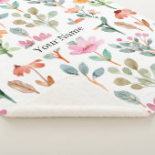 Custom Cozy Sherpa Blanket Sherpa Deken (3/4)