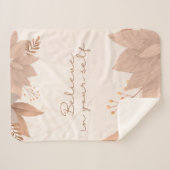 Custom Cozy Sherpa Blanket Sherpa Deken (Voorkant (horizontaal))