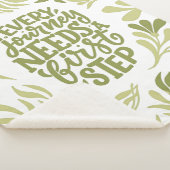 Custom Cozy Sherpa Blanket Sherpa Deken (3/4)