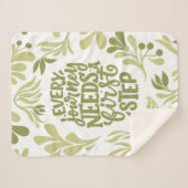 Custom Cozy Sherpa Blanket Sherpa Deken (Voorkant (horizontaal))