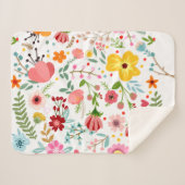 Custom Cozy Sherpa Blanket Sherpa Deken (Voorkant (horizontaal))