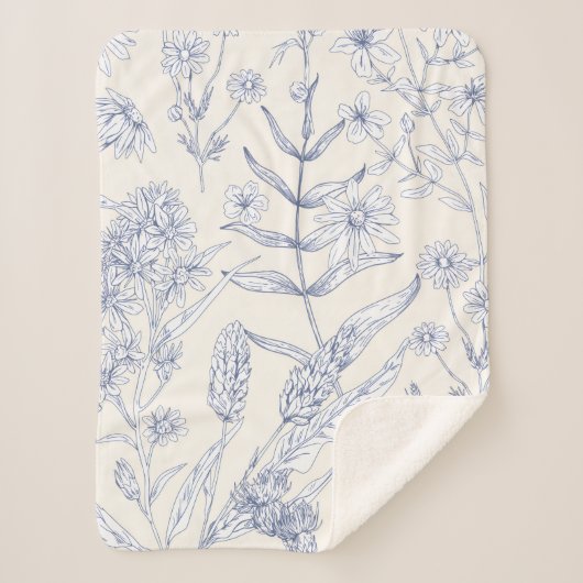 Custom Cozy Sherpa Blanket Sherpa Deken (Voorkant)