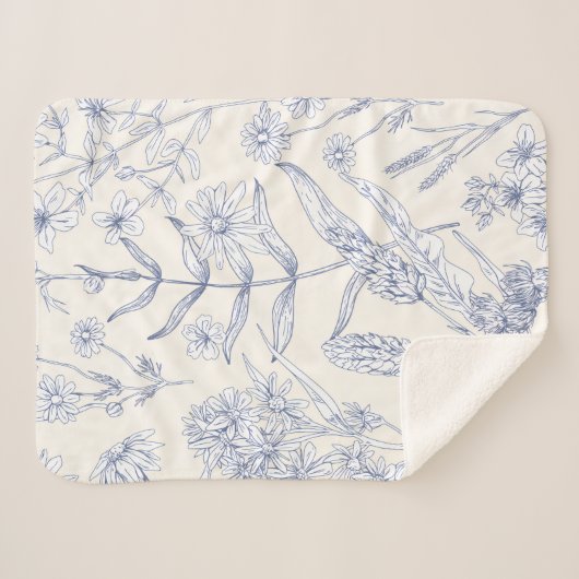 Custom Cozy Sherpa Blanket Sherpa Deken (Voorkant (horizontaal))