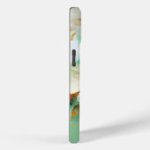 Custom Cream & Gold Floral Waterverf Case-Mate iPhone Case (Achterkant / Rechts)