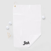 Custom Create Your Own Golf Golfhanddoek (Insitu)