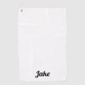 Custom Create Your Own Golf Golfhanddoek (Voorkant)