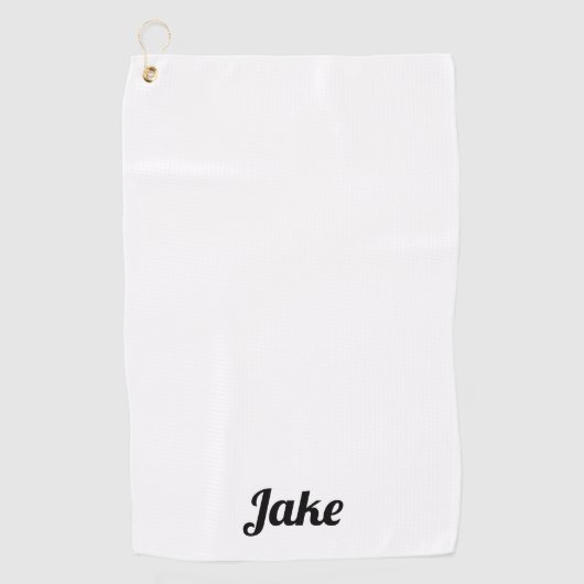 Custom Create Your Own Golf Golfhanddoek (Voorkant)