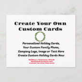 Custom Creëer Holiday Seizoensgebonden Kaart - Gep (Voorkant)