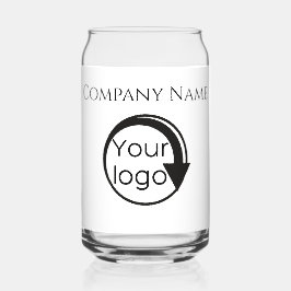 Custom Creëer je eigen logo promo Glass. Blikvorm Glas
