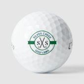 Custom Creëer Uw eigen golfbaan Club Golfballen (Voorkant)