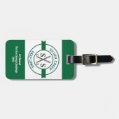 Custom Creëer uw eigen golftoernooi Bagagelabel (Voorkant horizontaal)