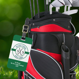 Custom Creëer uw eigen golftoernooi Bagagelabel