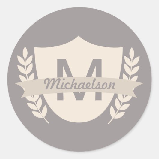 Custom Crest Family Reunion Stickers (Voorkant)