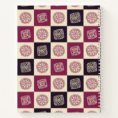 Custom Crochet Granny Square Pattern Notitieboek (Achterkant)