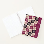 Custom Crochet Granny Square Pattern Notitieboek (Binnen)