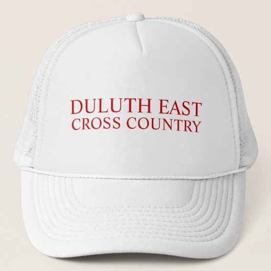 Custom Cross Country Team Trucker Pet (Voorkant)