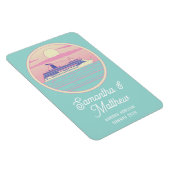 Custom Cruise deur teken Moderne retro namen Magneet (Rechterzijde)