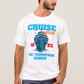 Custom Cruise Squad 2024 gepersonaliseerde grappig T-shirt (Voorkant)