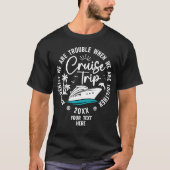 Custom Cruise Squad 2025 Familie Cruise Reis T-shirt (Voorkant)