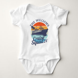 Custom Cruise Squad Familie Groep Vrienden Zonsond Romper