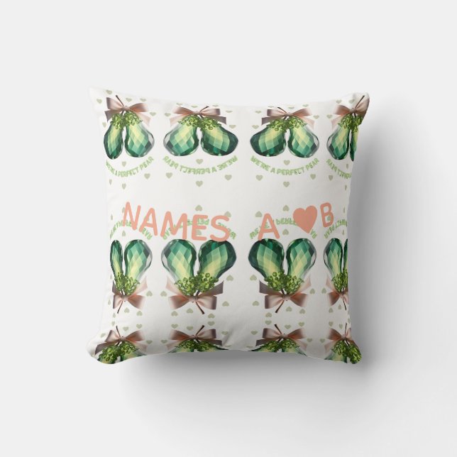 Custom Crystal Valentine Gift  Kussen (Voorkant)