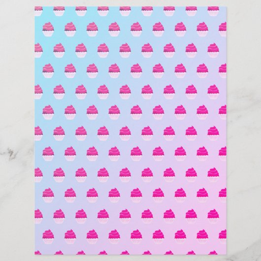 Custom Cupcakes and Cakes Tear Offs Flyer Template (Achterkant)